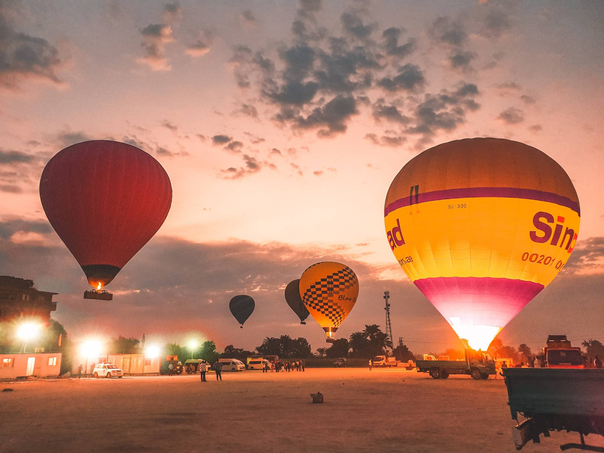 One Package Hot Air Balloon with Best of Luxor Full Day Tour