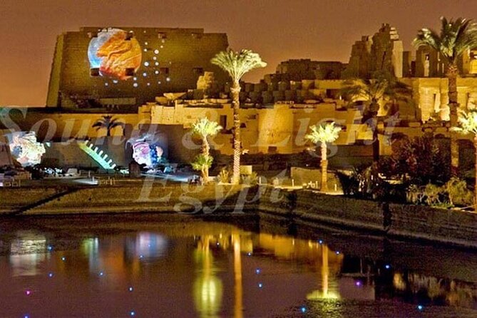 Sound and Light Show at Karnak Temple with Private Transport
