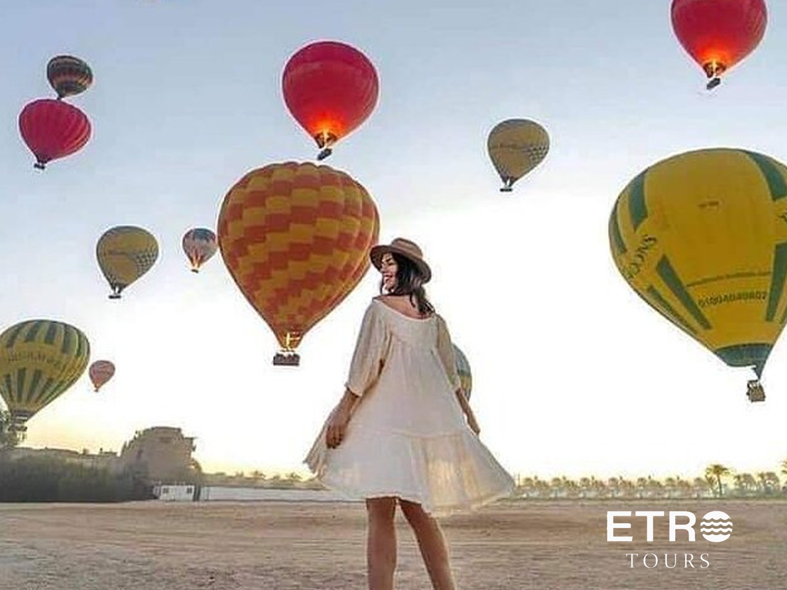 Sunrise Hot Air Balloon Ride in Luxor