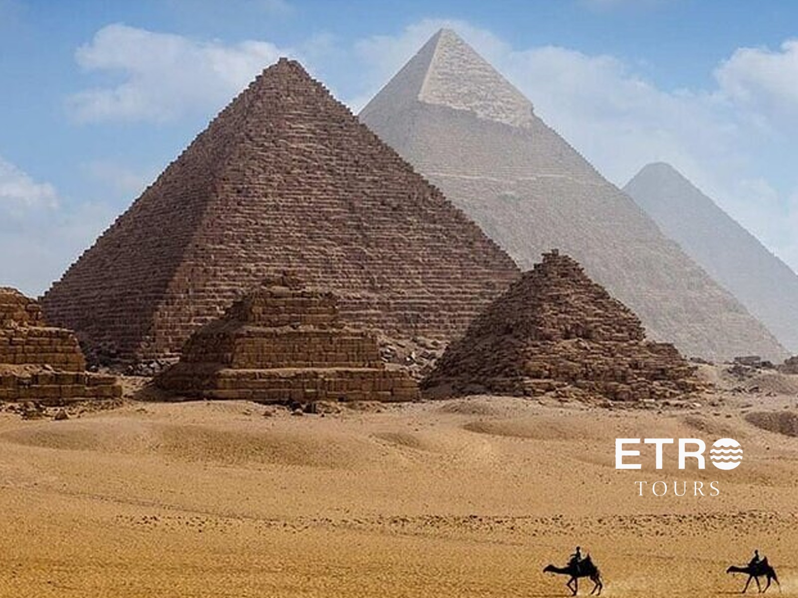Day Tour to Giza Pyramids, Sphinx, Saqqara Pyramids, and Dahshur Pyramids